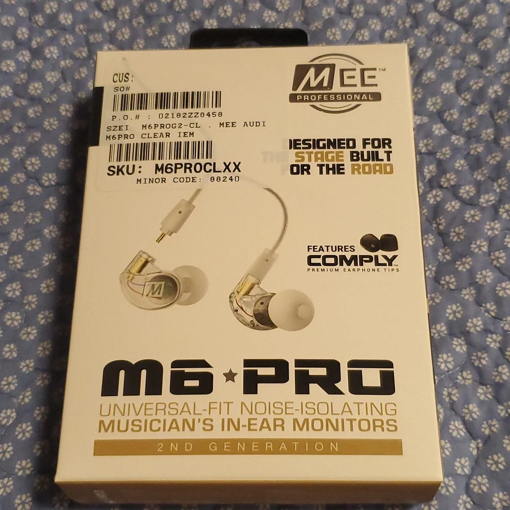 M6 PRO In-Ear Monitors - Silver